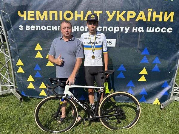 Велосипедист з Кропивницького виграв юнацький чемпіонат України